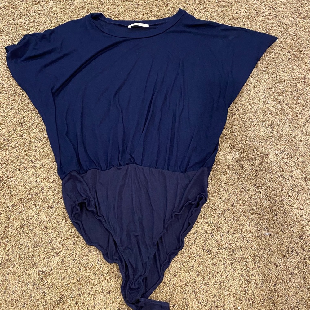ARULA Navy Blue Bodysuit
